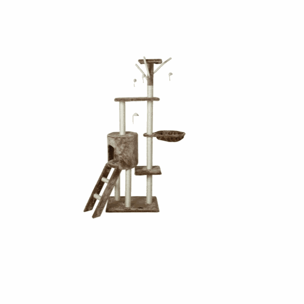 Rascador gato Fidgi 50x35x137cm VAD11519