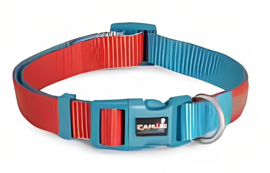 CAMON COLLAR Rojo Azul 15X300 DC119/B.02