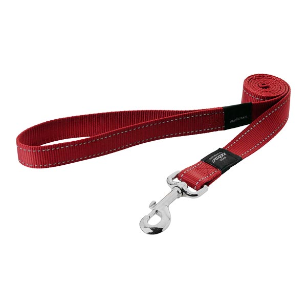ROGZ CORREA CLASSIC ROJO XL 1,2m HL05-C