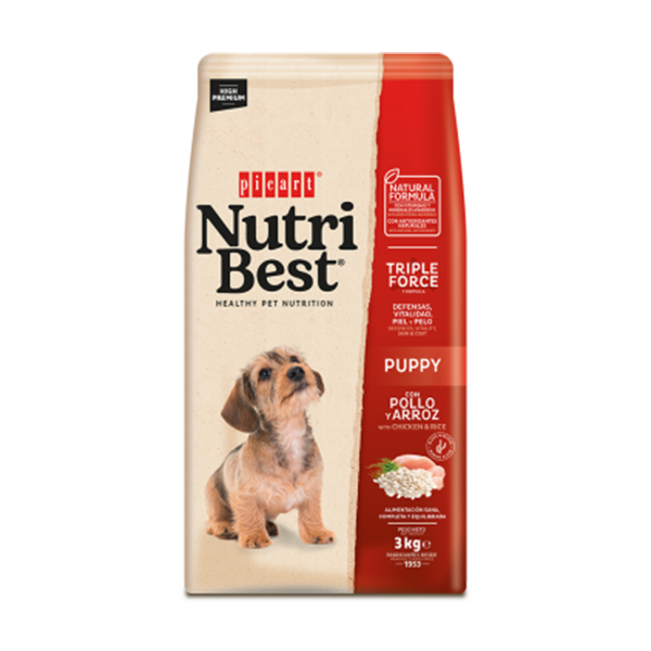 NUTRIBEST PUPPY CHICKEN &amp; RICE 3KG