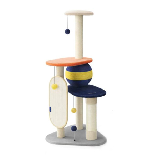 Rascador parque colores 60x49x94,5cm Twinbee W-KH1649