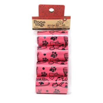 POO BAGS BOLSAS RECICLABLES ROSA 726024
