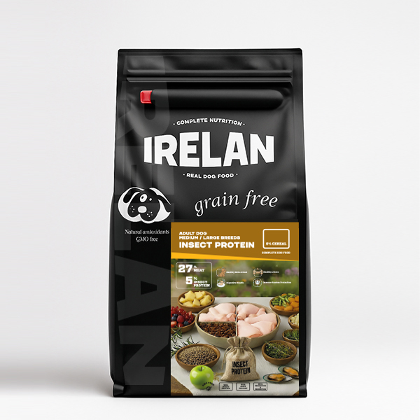 IRELAN GRAIN FREE ADULT DOG INSECT PROTEIN 3kg.