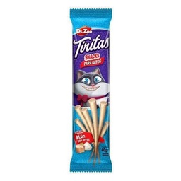 [7798182081667] Dr.Zoo Tiras Atun con Arroz para gatos x 40gr.