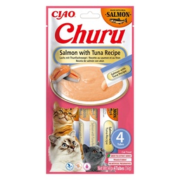 [4262365731302] CHURU RECETA DE SALMON Y ATUN CAJA 12 uds.DESCATALOGADO