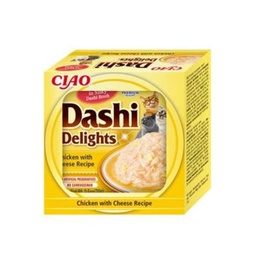 [4262365730640] Churu Cat Dashi Delight Pollo y Queso 6ud.063556.-