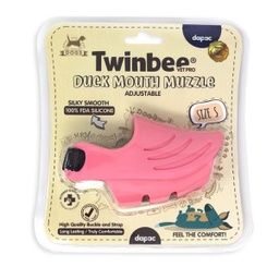 [8436572721012] TWINBEE BOZAL SILICONA ROSA T-S
