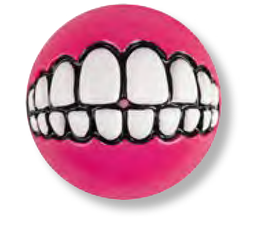 [659510034571] ROGZ PELOTA GRINZ ROSA 6.4CM GR02-K