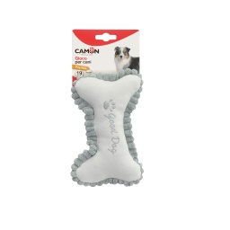 [8019808207704] CAMON JUGUETE HUESO TELA 20CM AH4113